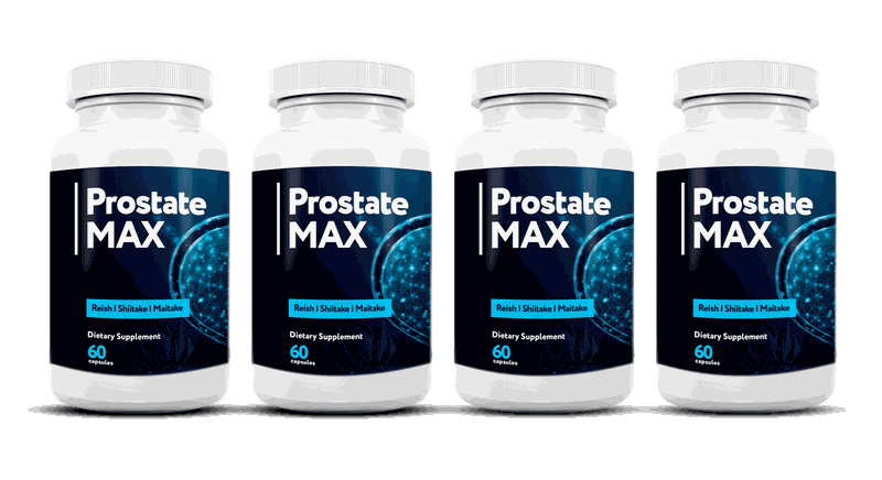 ProstateMax Popular Package - 120 Days of Prostate Health - 4 Bottles Prostate Support Formula